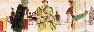 Illustration for article titled Martin Scorsese drew this storyboard for a roman epic film at age 11